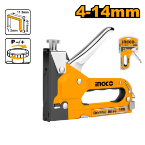Adjustable Force Staple Gun for 4-14mm Staples