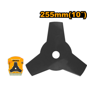 10" 3-Tooth Brush Cutter Blade for Grass Trimmers