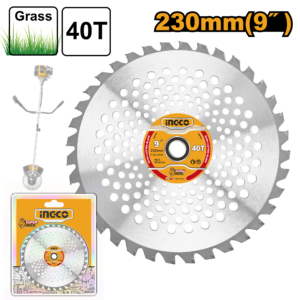 9" 40-Tooth Circular Saw Blade for Brush Cutters