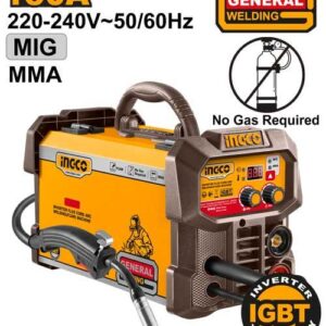 130A MIG/MMA Flux-Core Welder – Dual Function, 80.5V OCV, 0.8/0.9mm