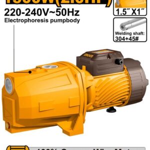 0.5HP Copper Motor Peripheral Pump with Stainless Shaft