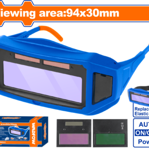 Auto-Darkening Welding Glasses with Solar Power
