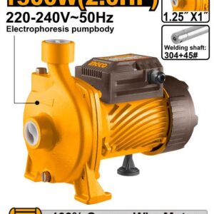 2.0HP Industrial Centrifugal Pump with 1.25" Ports