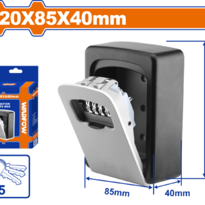 4-Digit Wall Mount Key Safe Box