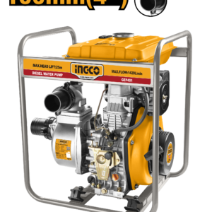 5.5HP 3" Diesel Water Pump – 1000L/min, 28m Head, 296cc, 12.5L Tank