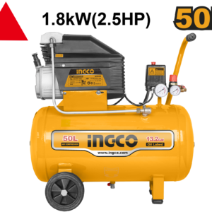 50L 2.5HP Direct-Drive Oil-Lube Compressor – SS Series, 1.8kW Alu Motor, 2850rpm, 8bar
