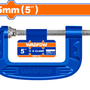 5" Heavy-Duty Cast Iron G-Clamp (125mm)
