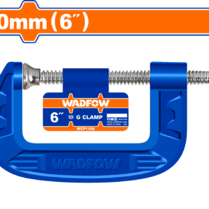 6" Heavy-Duty Cast Iron G-Clamp (150mm)