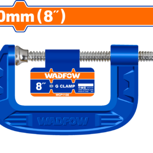 8" Heavy-Duty Cast Iron G-Clamp (200mm)