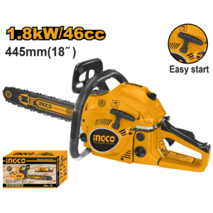 Gasoline Chain Saw 46cc 18"