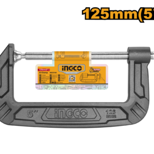 5" Malleable Iron G-Clamp for Superior Strength (125mm)