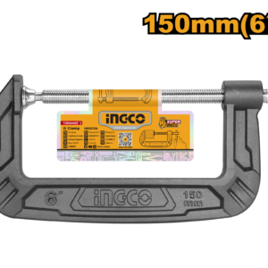 6" Malleable Iron G-Clamp for Superior Strength (150mm)
