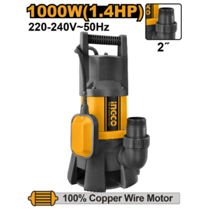 Sewage Submersible Pump 1000W