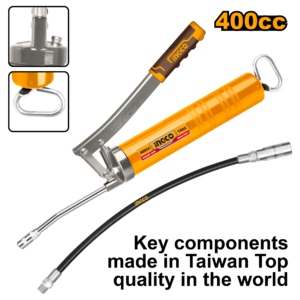 400CC Industrial Grease Gun with 10000 PSI Burst Pressure