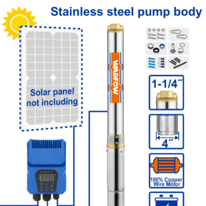 Solar Deep Well Pump 1.5hp