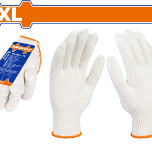 Size 10 (XL) 10-Gauge Cotton Knitted Gloves – 41g/pr, 12pr/Pack, Cargo Handling