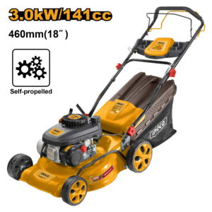Gasoline Lawn Mower 141cc Self-Propelled