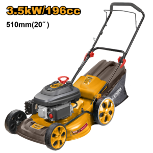 196cc Zongshen 20" Push Gasoline Lawn Mower with 7-Way Height Adjustment
