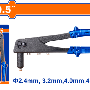 10.5" Standard Hand Riveter - 2.4-4.8mm Aluminum Rivets, Sliding Card