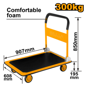 Foldable Platform Hand Truck 300kg (PU Wheels)