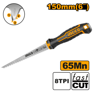 6" Triple-Cut Wallboard Saw for Drywall and Plaster