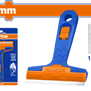 Window Scraper with 4 Blades for Glass and Surface Cleaning