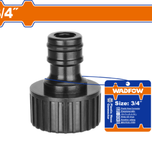 3/4" to 3/4" Plastic Hose Connector with Female Threads