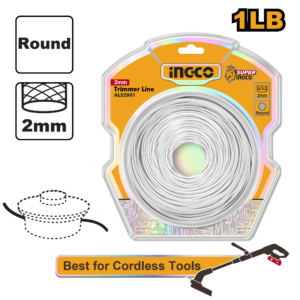 2.0mm x 120m Round Trimmer Line Spool (1LB)