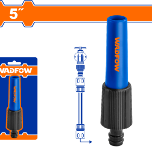 5" 3-Pattern Adjustable Water Wand with Twist Nozzle