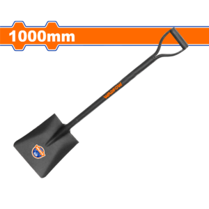 1000mm Round-Point Digging Shovel – Carbon Steel, D-Grip, 225x295mm