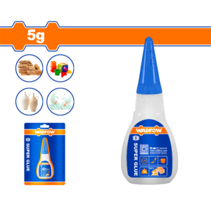 5g Super Glue – 100% Cyanoacrylate, 30sec Set, Clear Bond