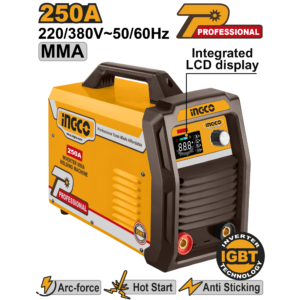 250A Advanced MMA Welder with LCD Display (Tool Only)