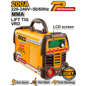 200A Multi-Process Inverter Welder (MMA/TIG Lift)