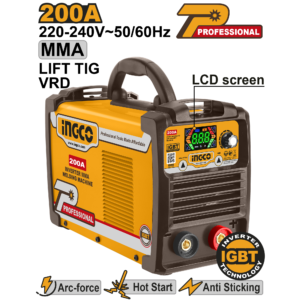 200A MMA/TIG Lift Welder with VRD Safety Feature