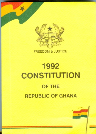 1992 Constitution of the Republic of Ghana – Updated Yellow Cover Edition for Legal & Civic Reference