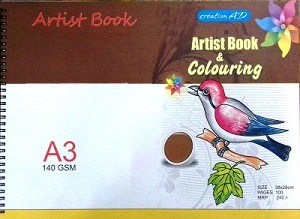 A3 Sketch and Drawing Book (B5) – High-Quality Paper for Art, Design & Creative Projects