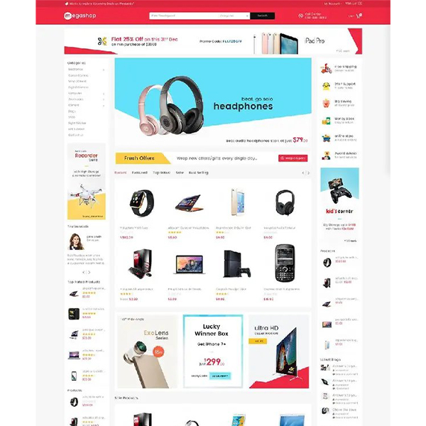 Kobiteck - Online Store Website Design