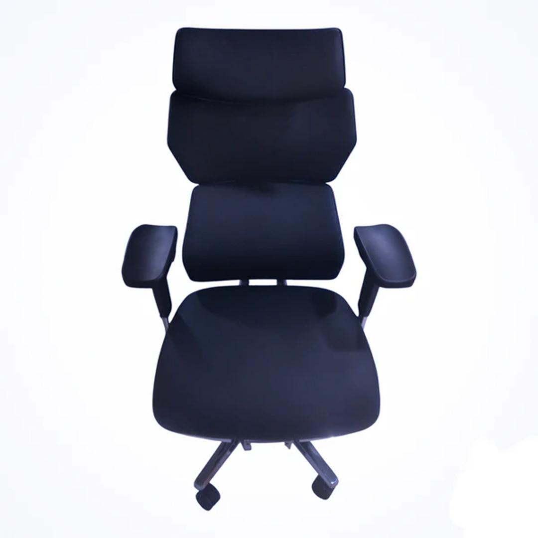 Swivel Chair Executive with Footrest – Single (Luxury Ergonomic Office Chair)