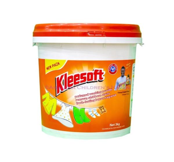 Kleesoft Washing Powder – 3kg (1 Pack | Powerful Cleaning with Long-Lasting Freshness)
