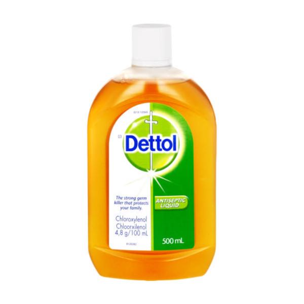 Dettol Antiseptic Liquid – 500ml (12 Pack | Multi-Purpose Germ Protection for Home & Professional Use)