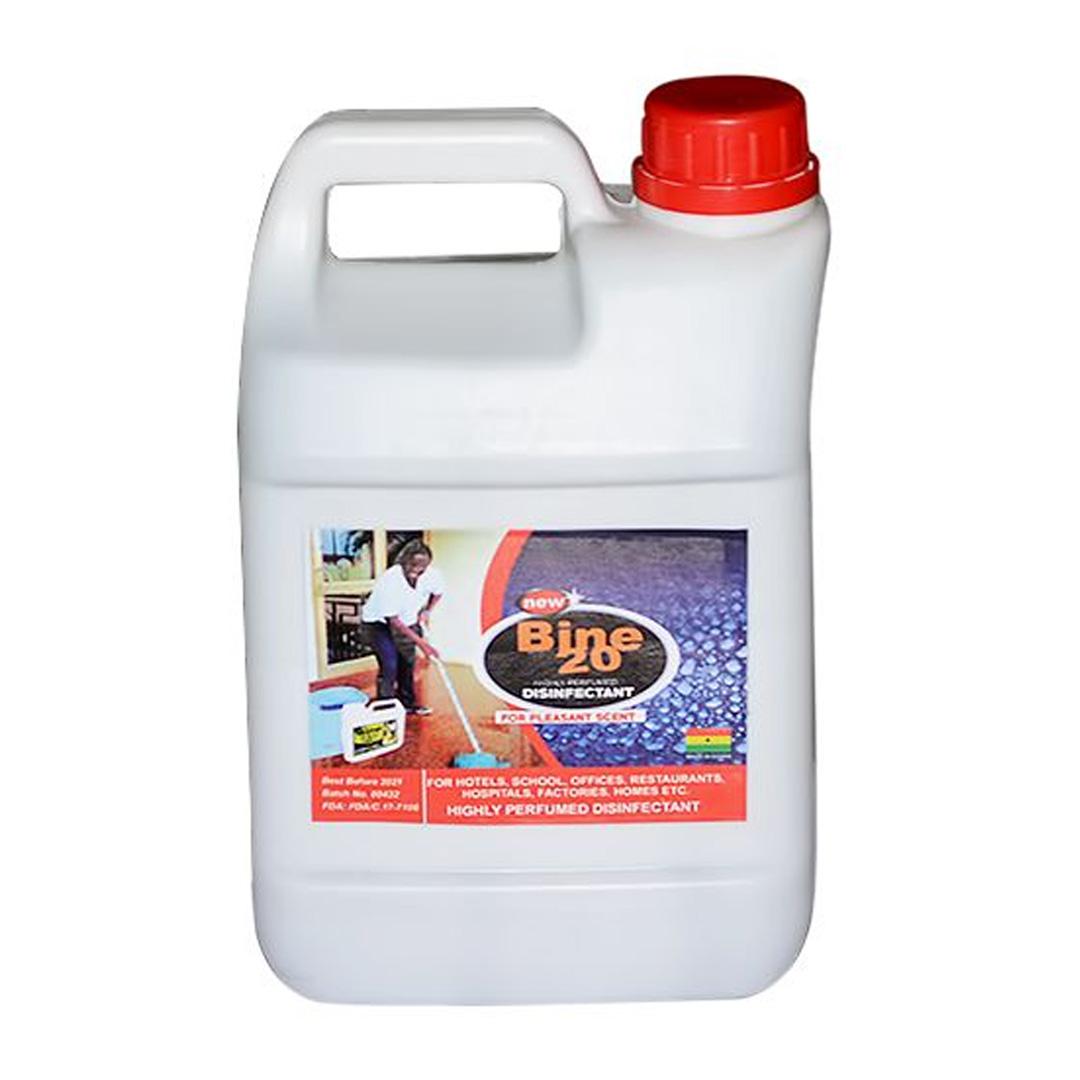 Bine 20 Disinfectant – 2.5L x 4 | Multi-Surface Germ Protection for Homes, Offices & Commercial Use