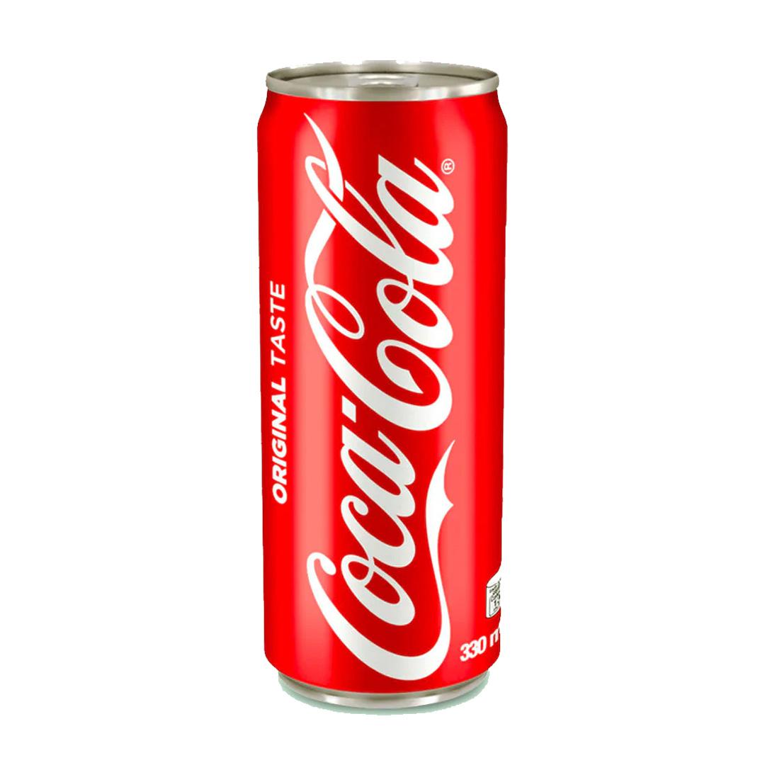 Coca-Cola – 330ml x 24 Cans | Classic Refreshing Soda for Parties, Meals & Everyday Enjoyment