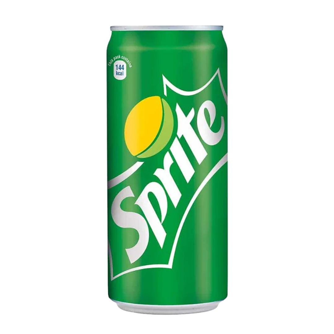 Sprite – 330ml x 24 Cans | Crisp Lemon-Lime Soda for Instant Refreshment & Party Vibes