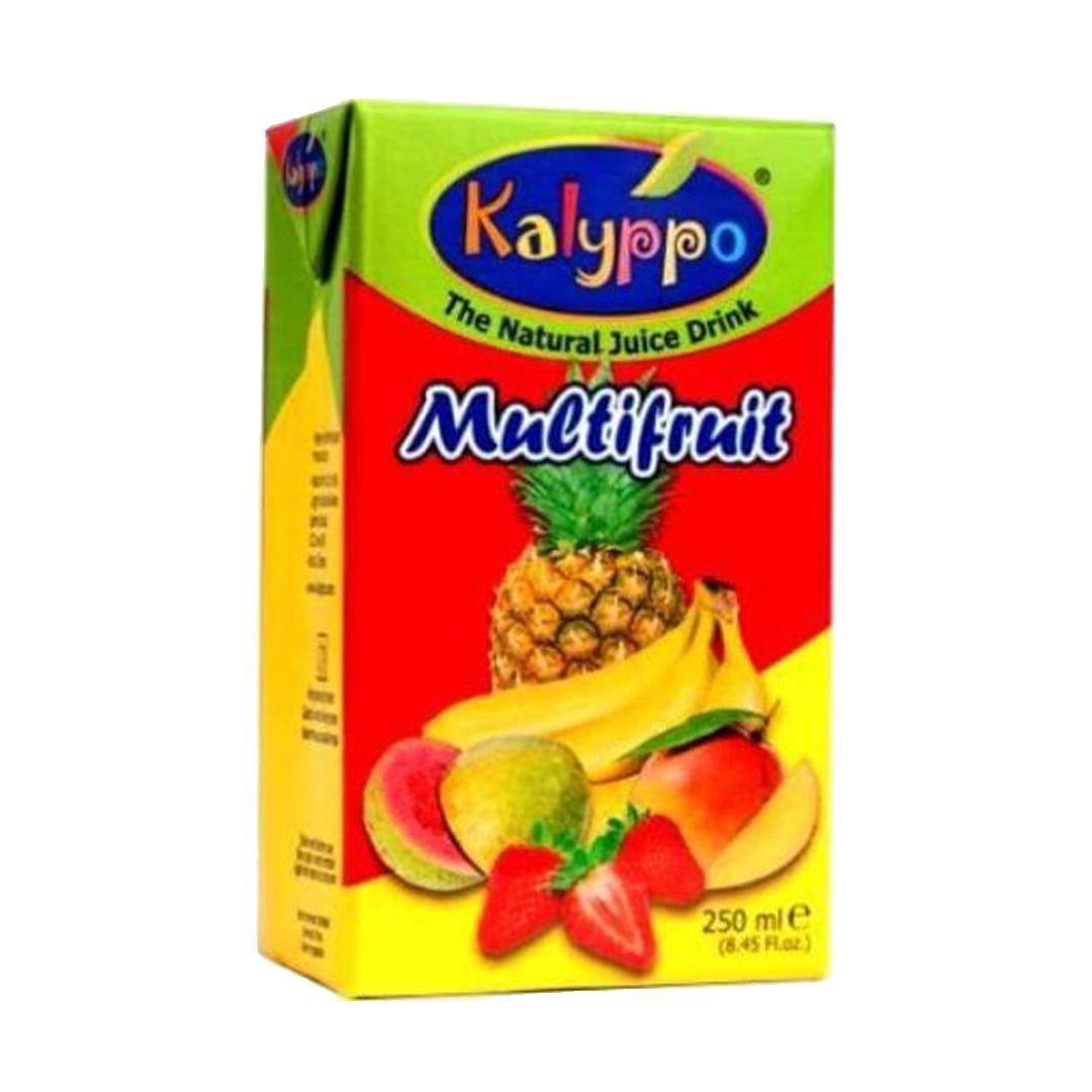 Kalyppo Multifruit Juice – 250ml x 24 Packs | Refreshing Mixed Fruit Drink for Kids, Events & On-the-Go Hydration