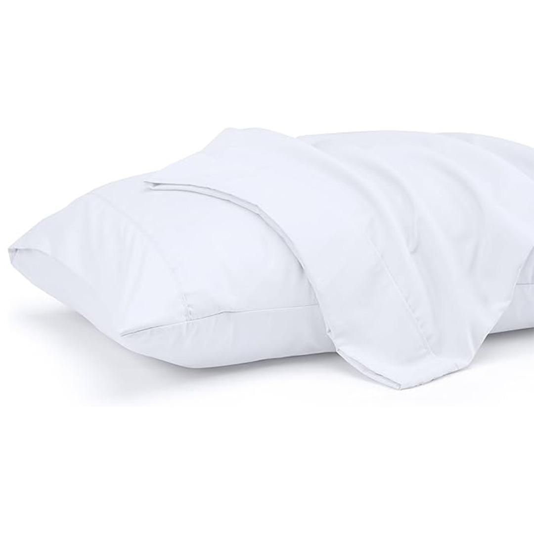 White Pillowcase – 50 x 75 cm | Soft, Durable & Elegant Bedding Essential for Home or Hospitality Use