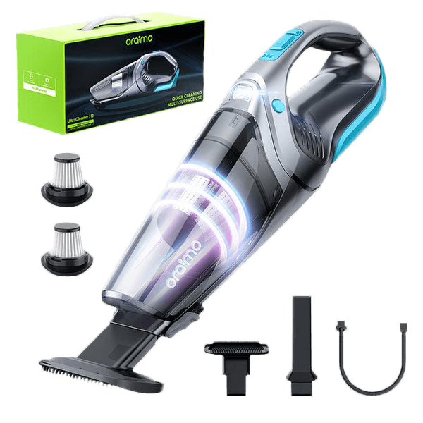 oraimo UltraCleaner H3 – 7.5kPa Handheld Vacuum Cleaner [OHV-103] | Powerful, Cordless, Multi-Functional Cleaning Tool