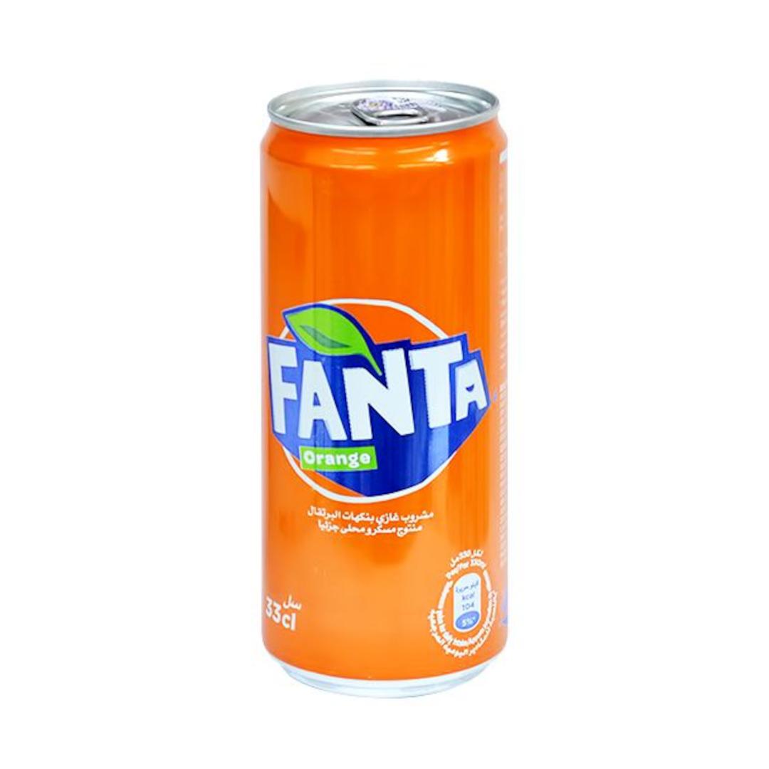 Fanta Orange – 330ml Cans (24 Pack) | Refreshing Citrus Soft Drink for Every Occasion