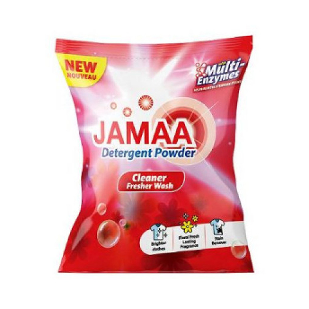 Jamaa Washing Powder – 30g Sachets (150 Pack) | Convenient, Pre-Measured Laundry Detergent for Powerful Cleaning