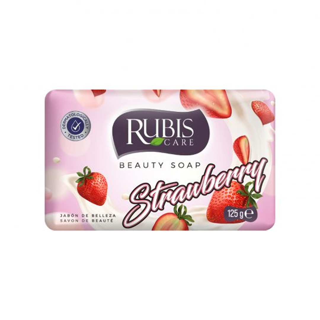 Rubis Fruity Soap – 125g (72 Pack) | Refreshing, Fragrant Skincare for Everyday Use