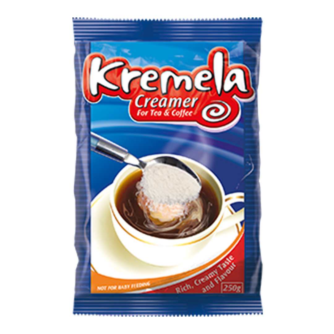 Kremela Plain Non-dairy Coffee Creamer – 250g (24 Pack) | Smooth, Creamy, and Dairy-Free Perfection